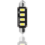 M-Tech �������� ����������� C5W/C10W 12V 2W SV8,5 41mm CAN-BUS+Radiator Led 4xSMD5730 ����� 1���. - (L335W)