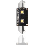 M-Tech �������� ����������� C5W/C10W 12V 6W SV8,5 41mm CAN-BUS+Radiator Led 2xHp Cree ����� 1���. - (L336W)