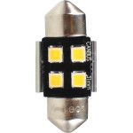 M-Tech �������� ����������� C5W/C10W 12V SV8.5 0,5W 31mm 4xSMD2835 Led Osram CAN-Bus ����� 2���. - (LB345W)