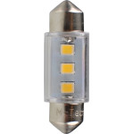 M-Tech �������� ����������� C5W/C10W 12V SV8.5 36mm 0,38W 3xSMD2835 Led Osram ����� Blister 2���. - (LB090W)