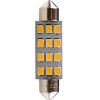 M-Tech �������� ����������� C5W/C10W 12V SV8.5 41mm 1,5W 12xSMD2835 Led Osram ����� Blister 2���. - (LB030W)