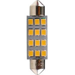 M-Tech �������� ����������� C5W/C10W 12V SV8.5 41mm 1,5W 12xSMD2835 Led Osram ����� Blister 2���. - (LB030W)