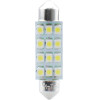 M-Tech �������� ����������� C5W/C10W 12V SV8.5 41mm 1,5W 12xSMD2835 Led Osram ���� Blister 2���. - (LB030B)
