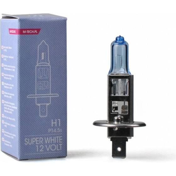 M-Tech H1 12V 55W P14,5s Color Superwhite 1���. - (ZSW1)