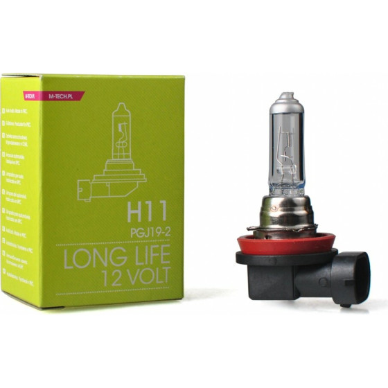M-Tech H11 12V 55W PGJ19-2 Long Life �������� 1���. - (ZLL11)