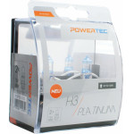 M-Tech H3 12V 55W 3.250K +130% PK22s Powerteck Platinum 2���. - (PTZPT3-DUO)