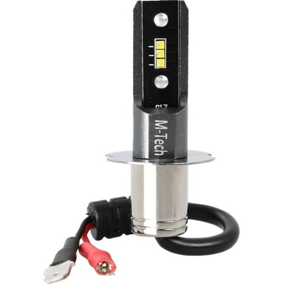 M-Tech H3 12V PK22s 6xSMD1616 Led 6.000K 280lm Premium Fog Led - 1 ���. - (LB503W-01B)