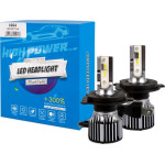 M-Tech H4 12 24V 6.500K 5.000lm 50W CSP1860 Led Lsg Series +300% Kit - 2 ���. - (LSG4)