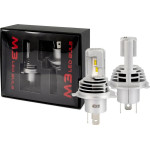 M-Tech H4 12 24V 6.500K 5.000lm 50W CSP1860 M3 Led Lsas Series Kit �� ������������ Kit - 2 ���. - (LSAL4)