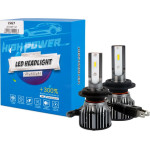 M-Tech H7 12 24V 6.500K 6.400lm 50W CSP1860 Led Lsg Series +300% Kit - 2 ���. - (LSG7)