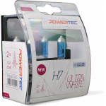M-Tech H7 12V 55W PX26d Powertec Ultra White 2���. - (PTZUW7-DUO)