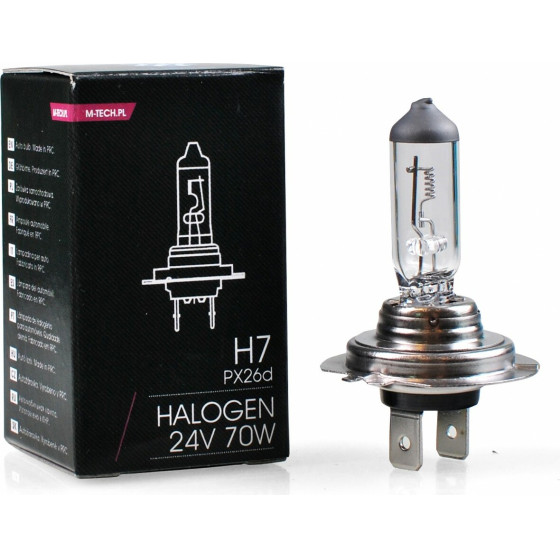 M-Tech H7 24V 70W PX26d Standard �������� ����� 1���. - (Z907)
