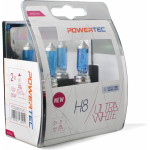 M-Tech H8 12V 35W PGJ19-1 Powertec Ultra White 2���. - (PTZUW8-DUO)