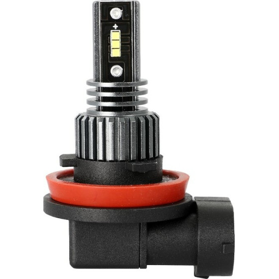M-Tech H8/H11 12V PGJ19 6xSMD1616 Led 6.000K 280lm Premium Fog Led - 1 ���. - (LB511W-01B)