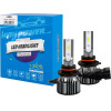 M-Tech H�4 9006 12 24V 6.500K 5.000lm 50W CSP1860 Led Lsg Series +300% Kit - 2 ���. - (LSG6)