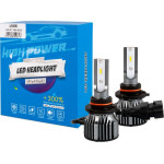M-Tech H�4 9006 12 24V 6.500K 5.000lm 50W CSP1860 Led Lsg Series +300% Kit - 2 ���. - (LSG6)