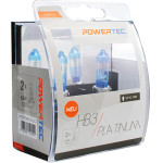 M-Tech HB3 12V 65W 3.250K +130% P20d Powerteck Platinum 2���. - (PTZPTHB3-DUO)