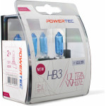 M-Tech HB3 12V 65W P20d Powertec Ultra White 2���. - (PTZUWHB3-DUO)