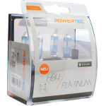 M-Tech HB4 12V 55W 3.250K +130% P22d Powerteck Platinum 2���. - (PTZPTHB4-DUO)