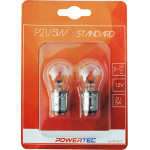 M-Tech P21/5W 12V 21/5W BAY15d �������� (STOP) Powertec Standard �������� 2���. - (PTZ15-02B)
