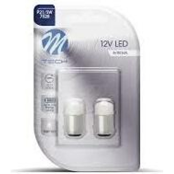 M-Tech P21/5W 24V BAY15d 9xSMD3014 Led ����� HEAVY-Duty Blister - 2 ���. - (LB938W)