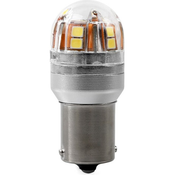M-Tech P21W 12/24V Ba15s 2,8W 450lm 15xSmd Led CAN-Bus ����� Blister 1���. - (LB826W-01B)