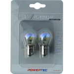 M-Tech P21W 12V 21W BA15s ���������� Rainbow Powerteck Platinum 2���. - (PTZRB19-02B)