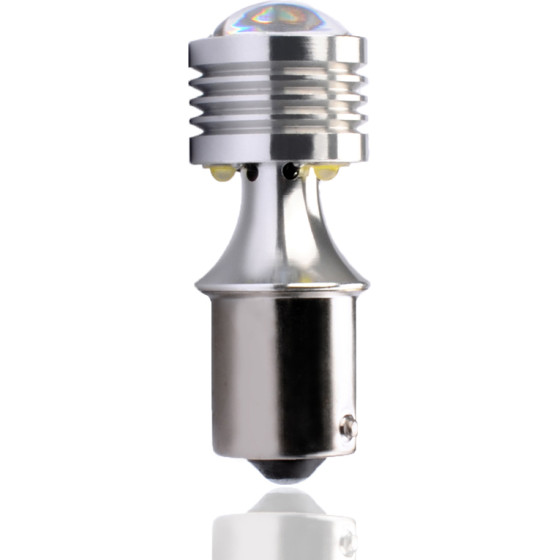M-Tech P21W 12V BA15s Led 4xCree Premium ����� (����������) 1���. - (L331W)