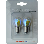 M-Tech PY21W 12V 21W BAU15s 3.500K ���������� ���������� ��������� Rainbow Powertec Platinum 2���. - (PTZRB36-02B)