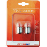 M-Tech R5W 12V 5W BA15s (���������) Powertec Standard �������� 2���. - (PTZ30-02B)
