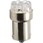 M-Tech R5W 24V P21W BA15s Led 9xFlux 5mm ������� (����������) 1���. - (L933Y)