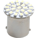 M-Tech R5W/R10W 12V BA15s 1,44W Led 22xSMD3020 Premium ����� Blister 2���. - (LB051W)