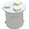 M-Tech R5W/R10W 12V BA15s Led 3xSMD5050 ����� (����������) 1���. - (L087W)