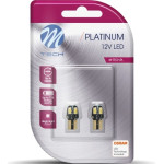 M-Tech T10 W5W 12V W2,1x9,5d 4xSMD5630 Led CAN-Bus ����� ����� (������� �������) Blister 2���. - (LB806WW)