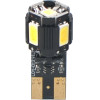 M-Tech T10 W5W 12V W2,1x9,5d 4xSMD5630+1xHp CAN-Bus ����� ����� (������� �������) Blister 2���. - (LB804WW)