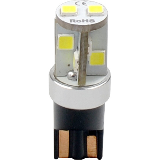 M-Tech T10 W5W 12V W2,1x9,5d Led 10xSMD4104 ����� (������� �������) 1���. - (L096W)