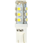 M-Tech T10 W5W 12V W2,1x9,5d Led 16xSMD3528 ����� (������� �������) Blister 2���. - (LB077W)