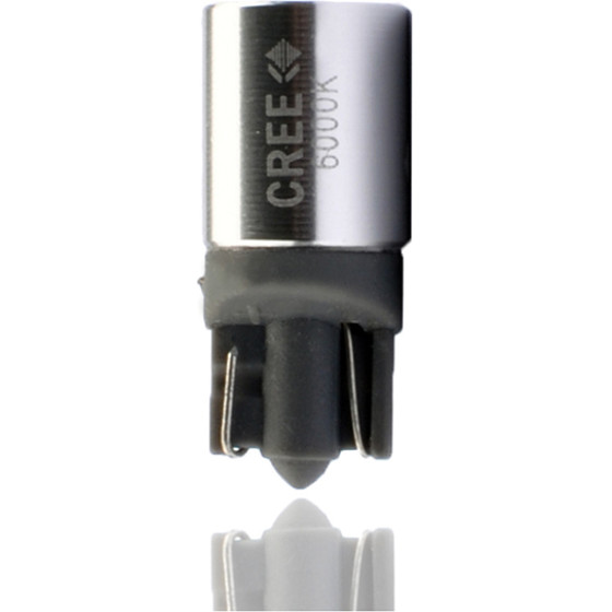 M-Tech T10 W5W 12V W2,1x9,5d Led 1xCree ����� (������� CAN-BUS) Blister 2���. - (LB325W)