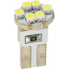 M-Tech T10 W5W 12V W2,1x9,5d Led 6xSMD3528 ����� (������� �������) Blister 2���. - (LB079W)