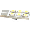 M-Tech T10 W5W 12V W2,1x9,5d Led 6xSMD3528 ����� (������� �������) Blister 2���. - (LB083W)