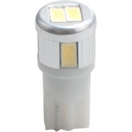 M-Tech T10 W5W 12V W2,1x9,5d Led 6xSMD5730 ����� (������� �������) Blister 2���. - (LB093W)