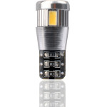 M-Tech T10 W5W 12V W2,1x9,5d Led 6xSMD5730 ����� (������� CAN-BUS) 2���. - (LB338W)