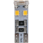 M-Tech T10 W5W 12V W2,1x9,5d Led 8xSMD3528 ����� (������� CAN-BUS) Blister 2���. - (LB312W)