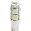 M-Tech T10 W5W 12V W2,1x9,5d Led 9xSMD5050 ����� (������� �������) 1���. - (L058W)