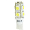 M-Tech T10 W5W 12V W2,1x9,5d Led 9xSMD5050 ����� (������� �������) Blister 2���. - (LB058W)