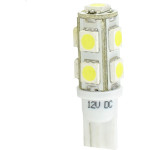 M-Tech T10 W5W 12V W2,1x9,5d Led 9xSMD5050 ����� (������� �������) Blister 2���. - (LB058W)