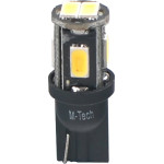 M-Tech T10 W5W 12V W2.1x9.5d 1,5W 4xHp Led ����� CAN-Bus Blister 2���. - (LB809W)