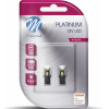 M-Tech T10 W5W 12V W2.1x9.5d 1,5W 4xHp Led ����� CAN-Bus Blister 2���. - (LB809W)