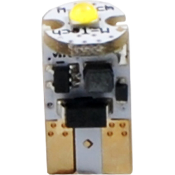 M-Tech T10 W5W 12V W2.1x9.5d 1,6W 1xHp Led ����� CAN-Bus Blister 2���. - (LB805W)