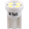 M-Tech T10 W5W 24V W1,2x9,5d Led 4xSMD3528 ����� �������� (������� �������) Heavy Duty Blister 2���. - (LB917W)